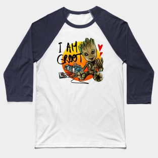 Baby Groot Baseball T-Shirt